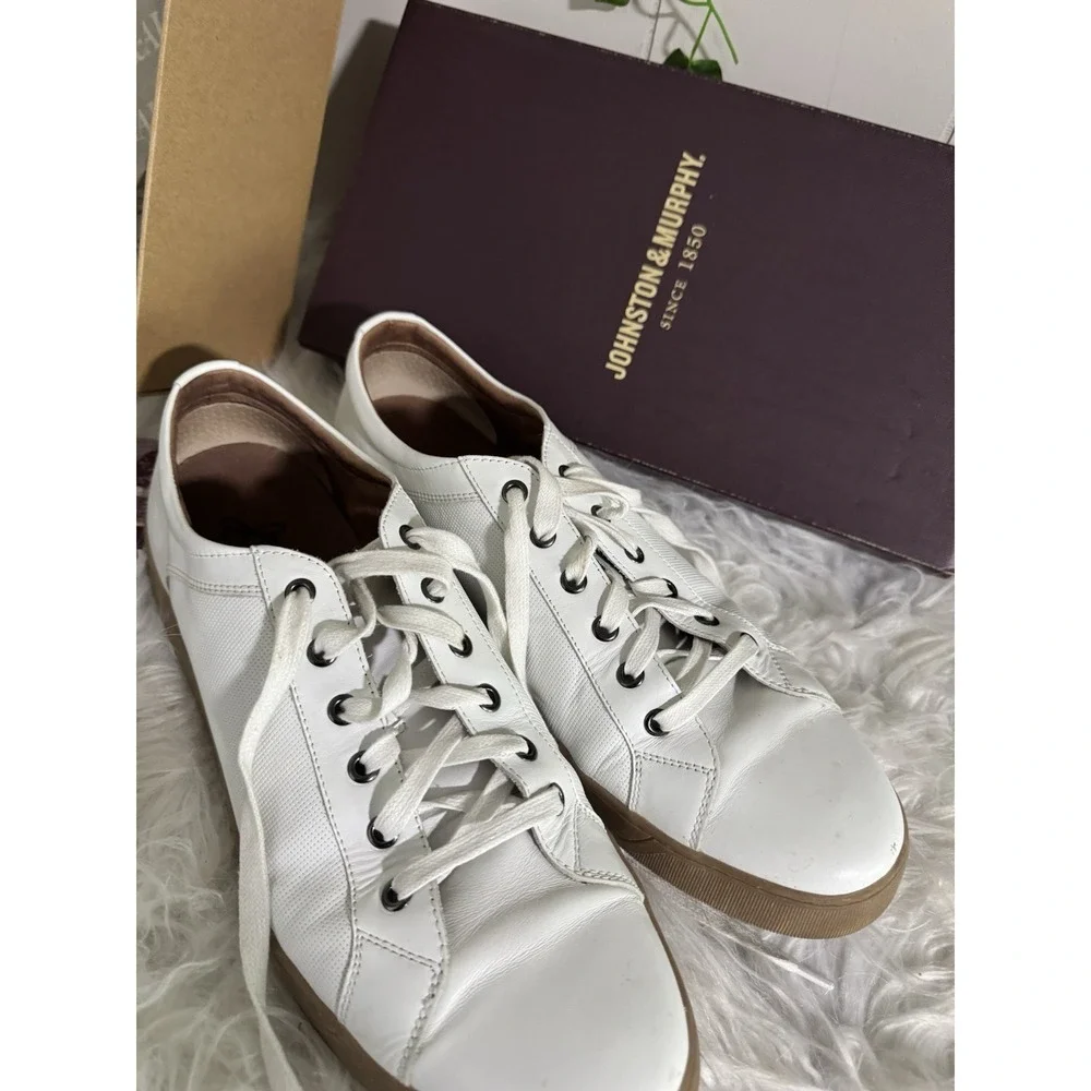 Johnson Murphy mens shoes 12 White